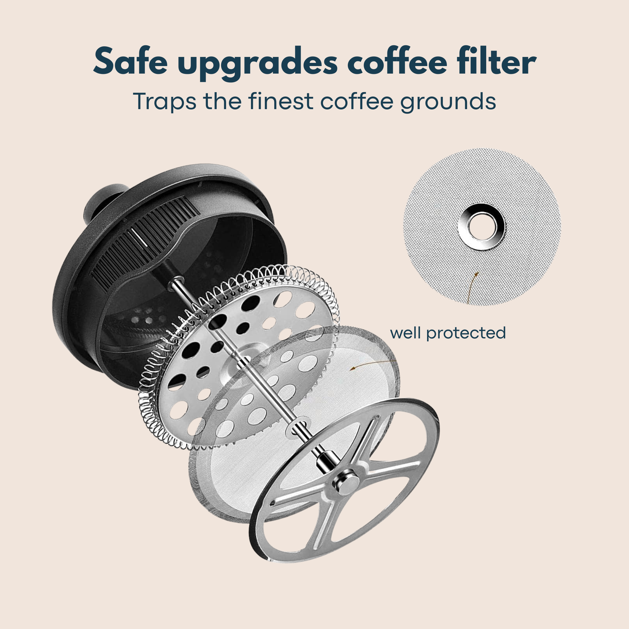 french press 600ml
