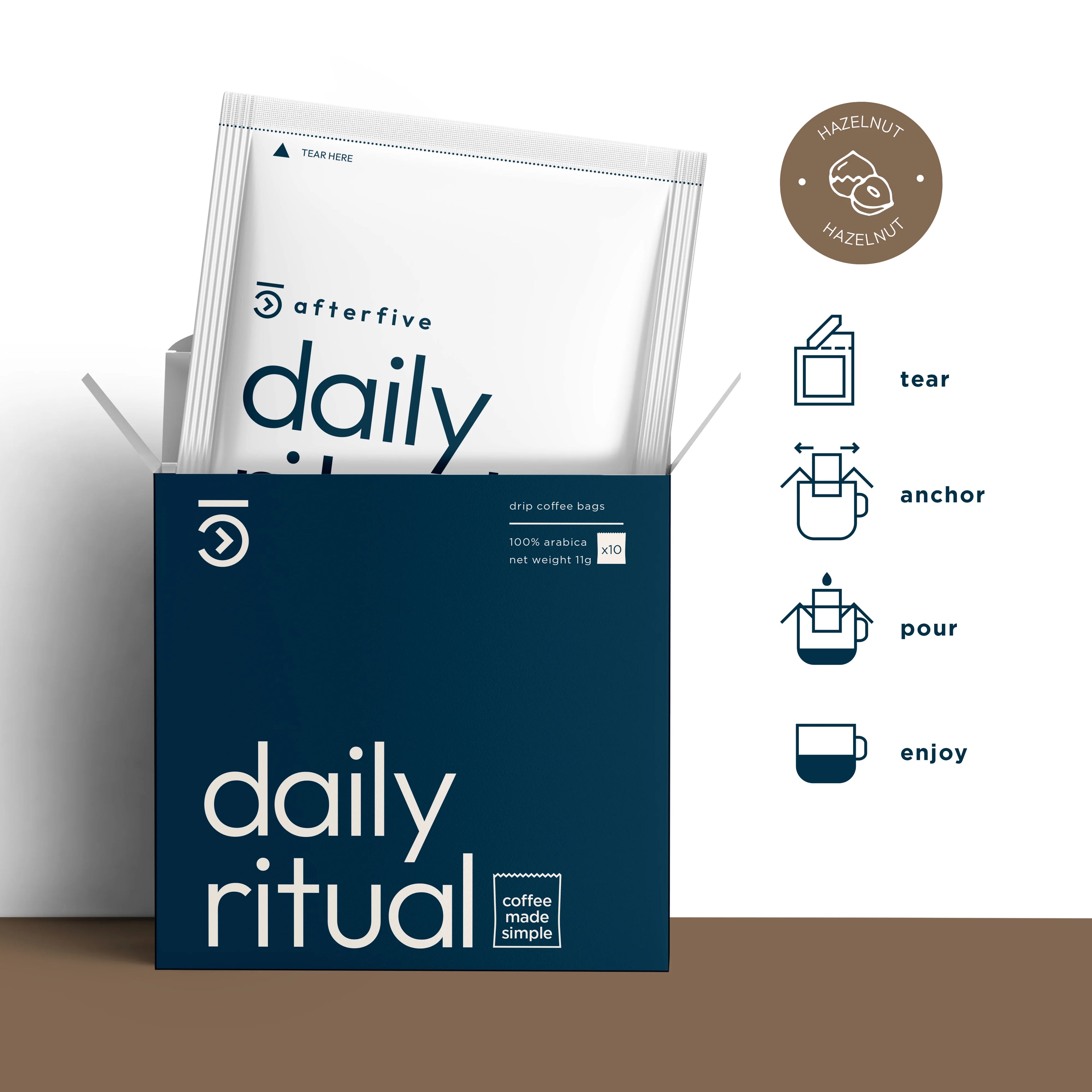 daily ritual - hazelnut